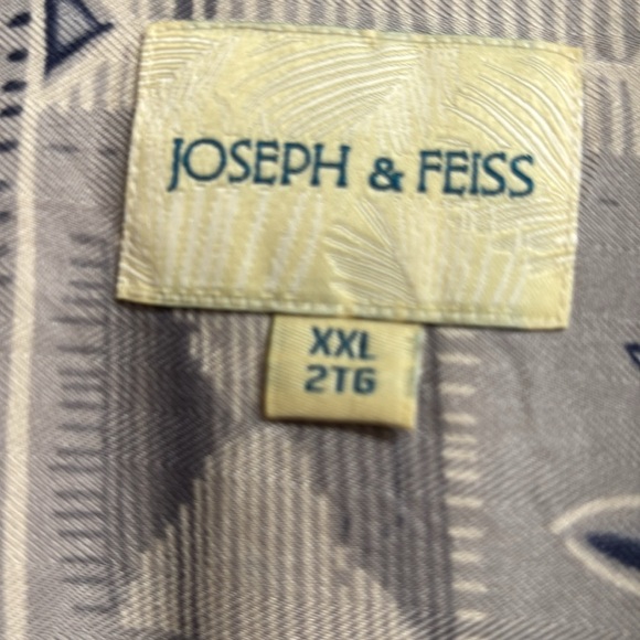 Feiss Men's Hawaiian Short Sleeve Button Down Shirt 100% Silk Size XXL - Picture 2 of 14